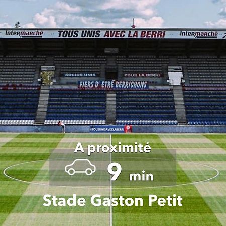 Le Studio Design ⸱ Stationnement Gratuit ⸱ Fibre Déols Εξωτερικό φωτογραφία